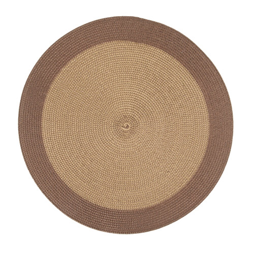 maya - Tischset rund coffee - 655170 - Tischsets & Tischlaeufer- - - 