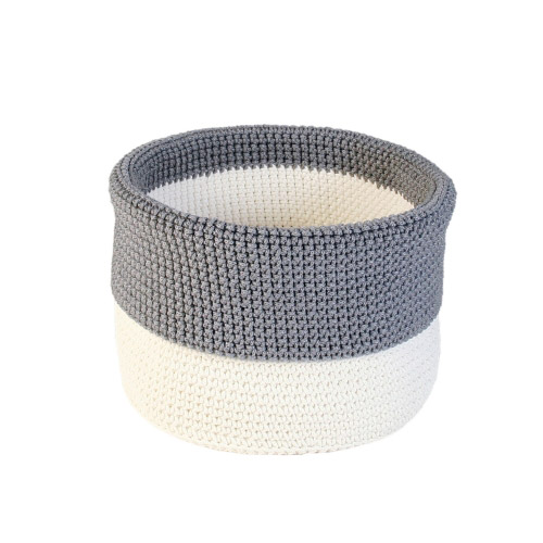 allround Korb wei ss/ grau - 656313 - Koerbe- - - 
