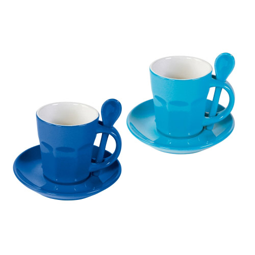Kaffee Tassen blau/ dunkelblau - 671776 - Tassen- - - 