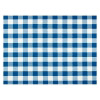 Zarah Tischset  blau kariert