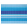 Tischset Streifen blau