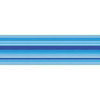 Tischläufer blau Streifen