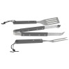 Grillbesteck Set picnic grau