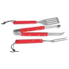 Grillbesteck Set picnic rot