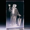  Glasblock - Clown mit Ball