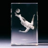 Glasblock - Fussball - Fallrueckzieher
