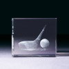  Glas Pokal - Golf