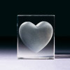 Glasblock - Herz