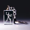 Schlüsselanhänger - Bodybuilding woman