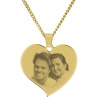 Anhänger + Kette Herz gold