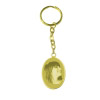 Schl&auml;sselanh&auml;nger oval gold