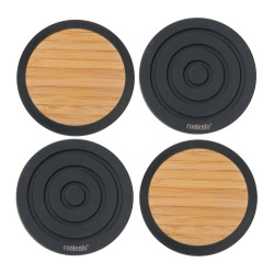  Glasuntersetzer Tip-Top black