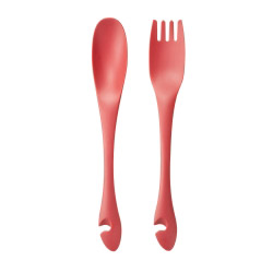 Contento Salatbesteck Flex rot