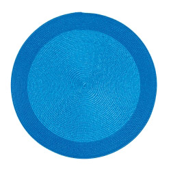  maya - Tischset rund Blau