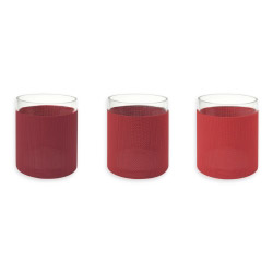 Contento Tischwindlicht Marah rot