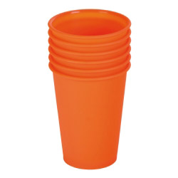 Becher Set picnic orange