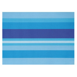  Tischset Streifen blau