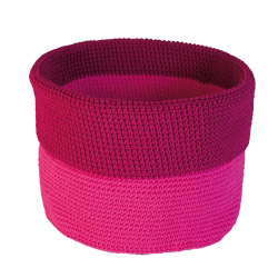  allound Korb pink/ berry 22cm