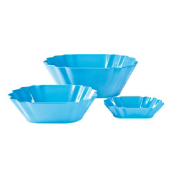 Contento Picnic Melamin Schale L blau