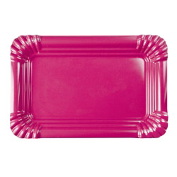 Contento Picnic Melamin Platte M pink