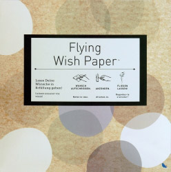  flying wish paper circles