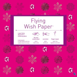  Fliegendes Wunschpapier xmas