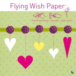  Flying Wish Paper Hearts II 