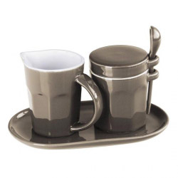  Milch und Zucker Set taupe
