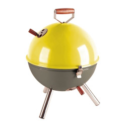  BBQ - Kugelgrill gelb taupe