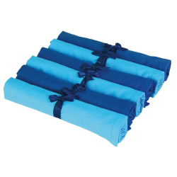  Stoff-Servietten Set blau
