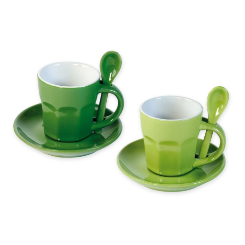  Espresso-Set grün