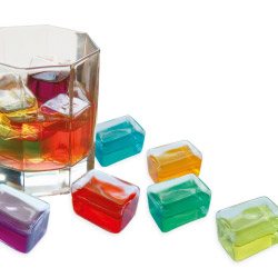 Edelstahl-Eiswürfel - | Contento Cubes 2,6cm Ice