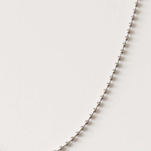 Kugelkette - Halskette 60 cm Edelstahl