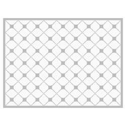 contento Tischset Vinyl Pattern Grau 1