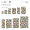 Vinyl Teppich MATTEO 40x60 cm Mosaik Bunt 1