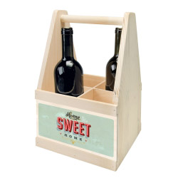 contento Wine Caddy HOME SWEET HOME