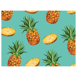 contento Tischset Vinyl Ananas