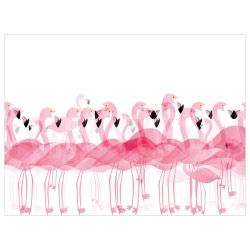 contento Tischset Vinyl Flamingos